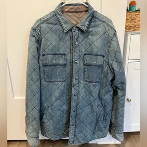 Faherty Men’s Doug Good Feather Reversible Bondi Jacket